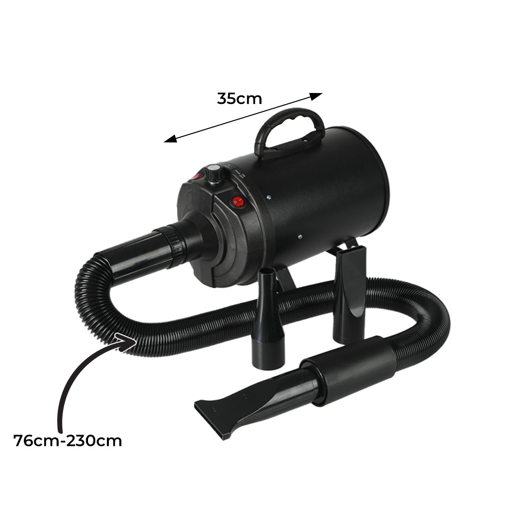 Dog Cat Pet Hair Dryer Grooming Blow Black-1954802534027759618