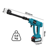 Traderight Cordless Portable Pressure Washer 50Bar - Front View