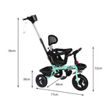 BoPeep Kids Tricycle Ride On Trike Toddler Green-2006733203813044226