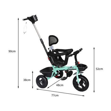 BoPeep Kids Tricycle Ride On Trike Toddler Green-2006733203813044226