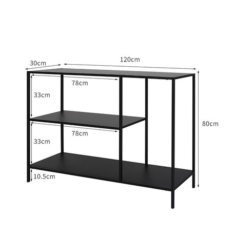 Levede 3-Tier Console Table Office Furniture-2018816862925754370