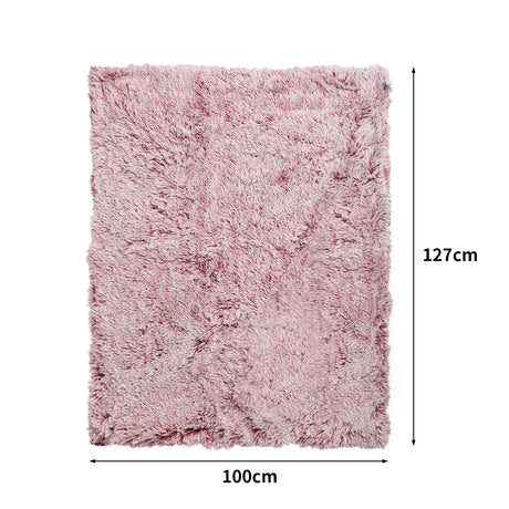 PaWz Dog Blanket Pet Cat Mat Puppy Warm Pink-2018816654733086722