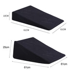 Cool Gel Memory Foam Bed Wedge Pillow With Cover-2006732867295645698
