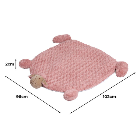 PaWz Pet Bed Cat Calming Beds Dog Squeaky L Pink Large-2018816685234065410