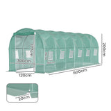 Lambu Greenhouse Walk-In Green House Shed 6M-2006732833569247234