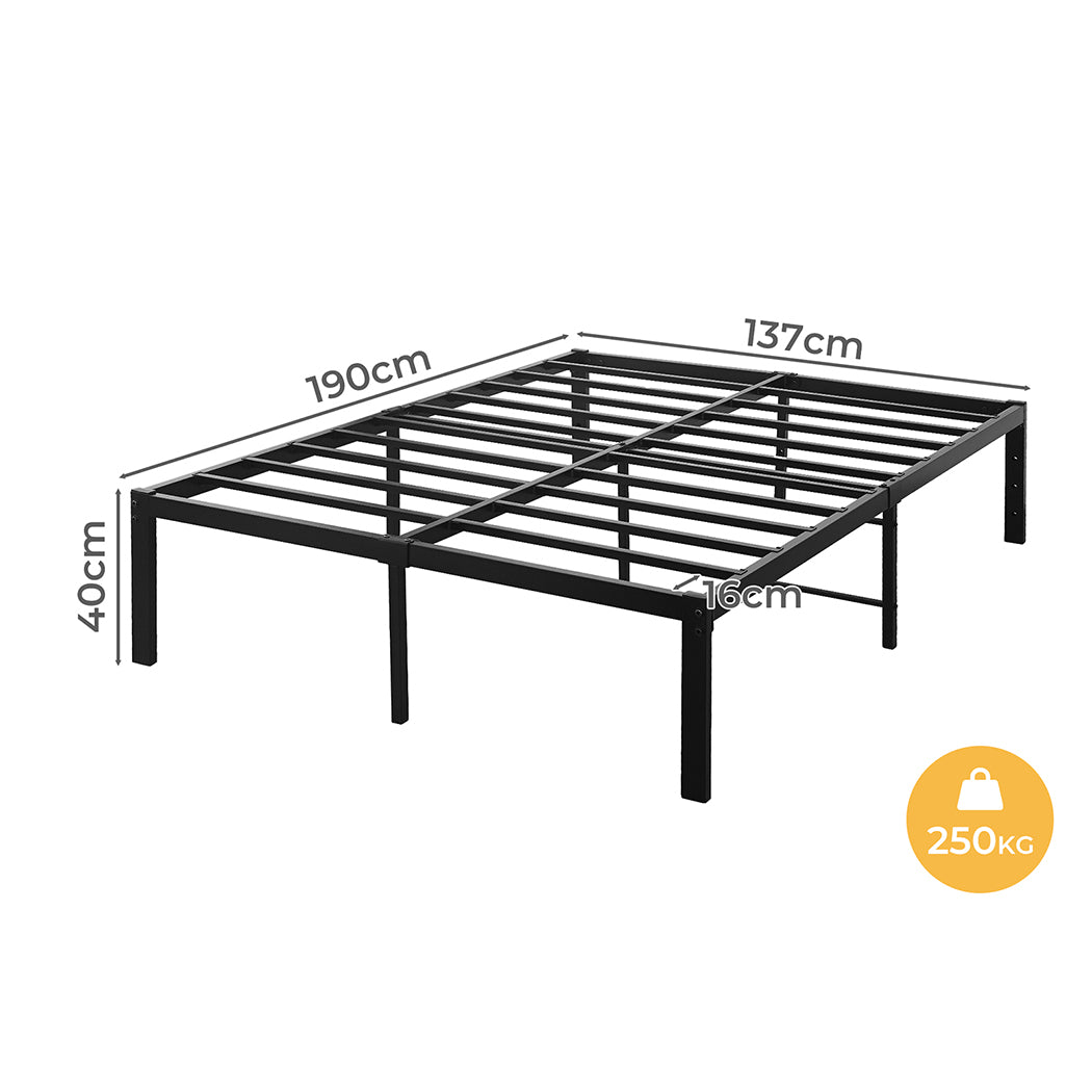 Levede Metal Bed Frame Heavy Duty Storage Space-2018816903379816450