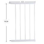 Levede Baby Safety Gate Adjustable Pet White 45cm Extension-2018816650576531458