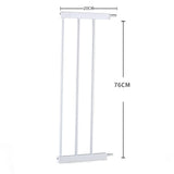 Levede Baby Safety Gate Adjustable Pet White 20cm Extension-2018816613268197378
