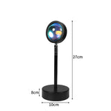 EMITTO Rainbow Sunset Projection Lamp-2006733071394672642