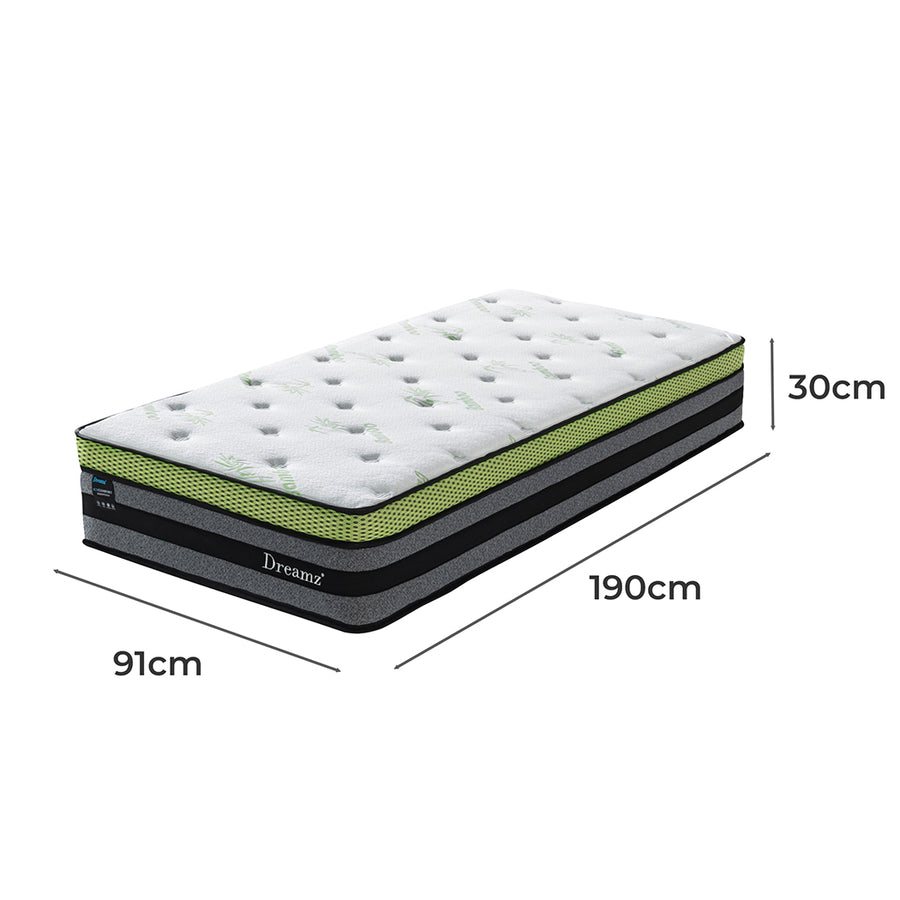 Dreamz Single Cooling Mattress Pocket-2006733095147016194
