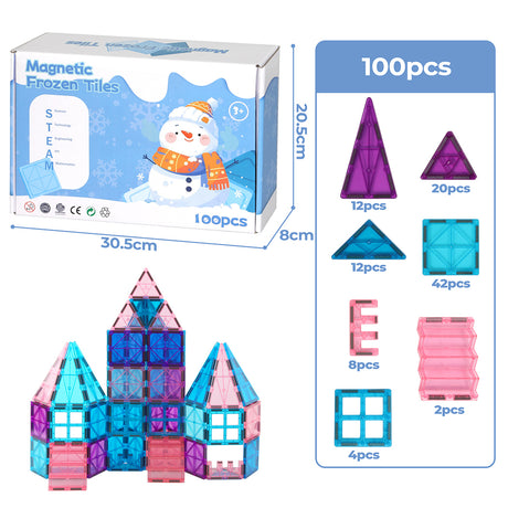 Bopeep Kids Magnetic Tiles Blocks-1954802417413525506
