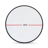Wall Mirror Round Shaped Bathroom Makeup Small - Front View