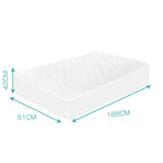 DreamZ Fitted Waterproof Bed Mattress Protector Single-2018816621744885762