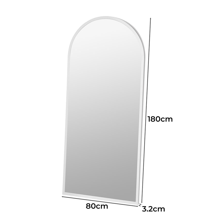 Yezi Floor Mirror Full Length Mirrors 1.8M White-2018816915190976514