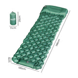 Mountview Sleeping Air Pad Inflat Camping Single - Front View