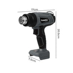 Traderight 21V Heat Gun Kit 500°C Cordless 5 Nozzles-2006733387984932866