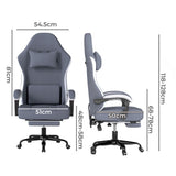 Levede Office Chair High Back PU Leather Gaming Chair - Front View