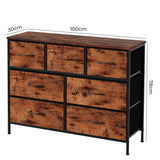 Levede Storage Cabinet Tower Chest - Front View
