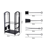 Traderight Firewood Rack 4 Fireplace-2018816765672427522