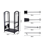 Traderight Firewood Rack 4 Fireplace-2018816765672427522
