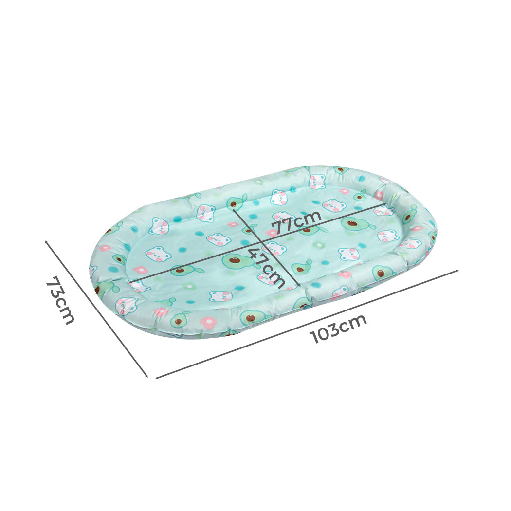 Pawz Pet Cooling Mat XL Green-2006732885377290242