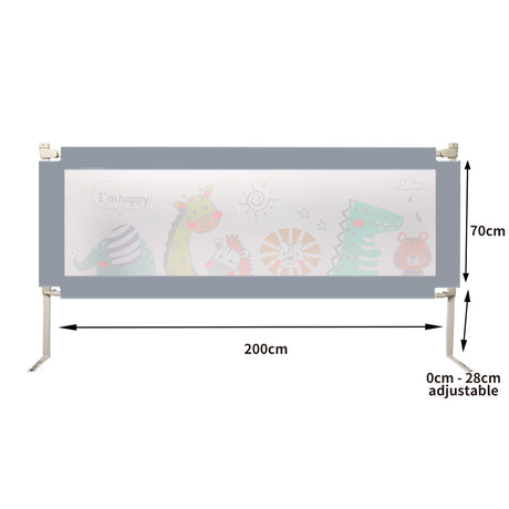 Bopeep Kids Baby Safety Bed Rail Guard Super King-1954802776198483970