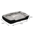 PaWz Pet Bed Dog Beds Bedding Mattress M Black Medium-1954802494739714050