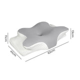 Dreamz Memory Foam Pillow Shoulder Neck Support - Front View