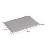 Marlow Anti Fatigue Mat Standing Desk 50x80cm Grey Medium - Front View