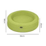 Pawz Pet Orthopedic Calming Bed Memory Foam Dog Sofa - Front View