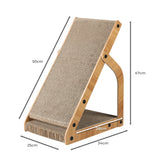 PaWz Cat Scratcher Scratching Board - Front View
