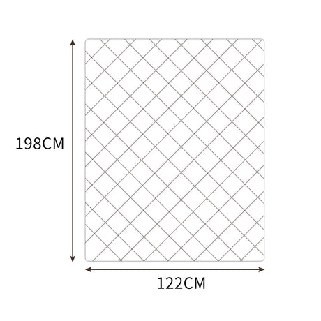 DreamZ Weighted Blanket Heavy Gravity Blue 9KGS-1954802939717619714