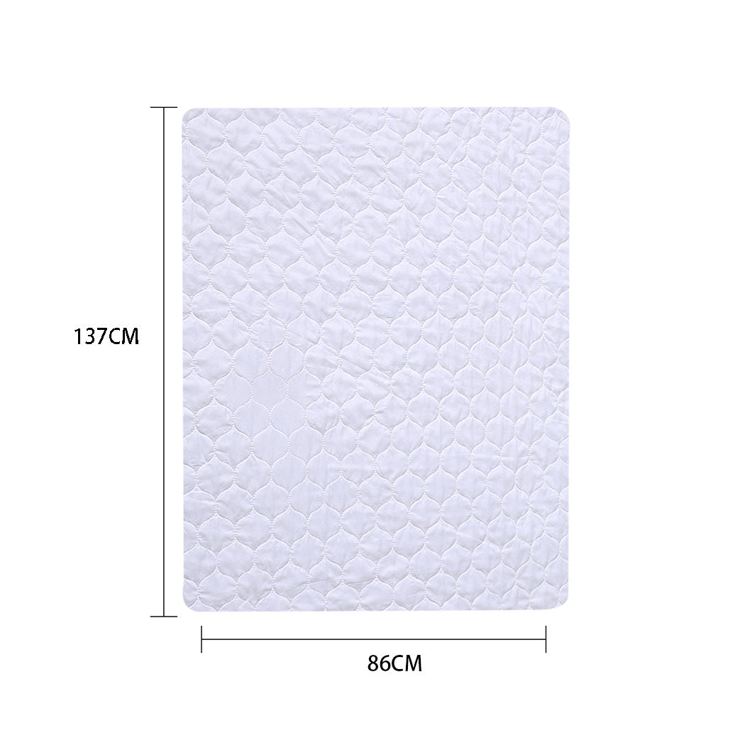 2x Bed Pad Waterproof Bed Protector Queen-2018816683816390658