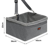 Pawz Pet Dog Car Booster Seat - Front View