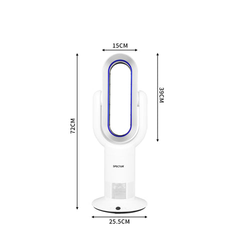 Spector Bladeless Electric Fan Cooler Blue-2006733153875660802
