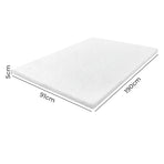 Dreamz Dual-Layer Memory Foam Mattress Topper Single-2017004948327370754