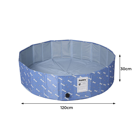 PaWz Folding Swimming Pool Dog Cat Washing M Medium-1954802511584038914