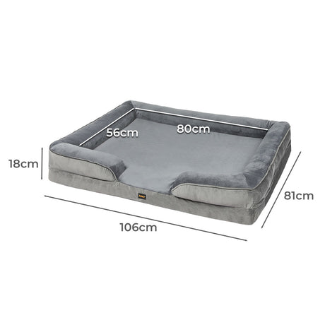 PaWz Memory Foam Pet Sofa Bed Cushion XL X-Large-1954802562192510978
