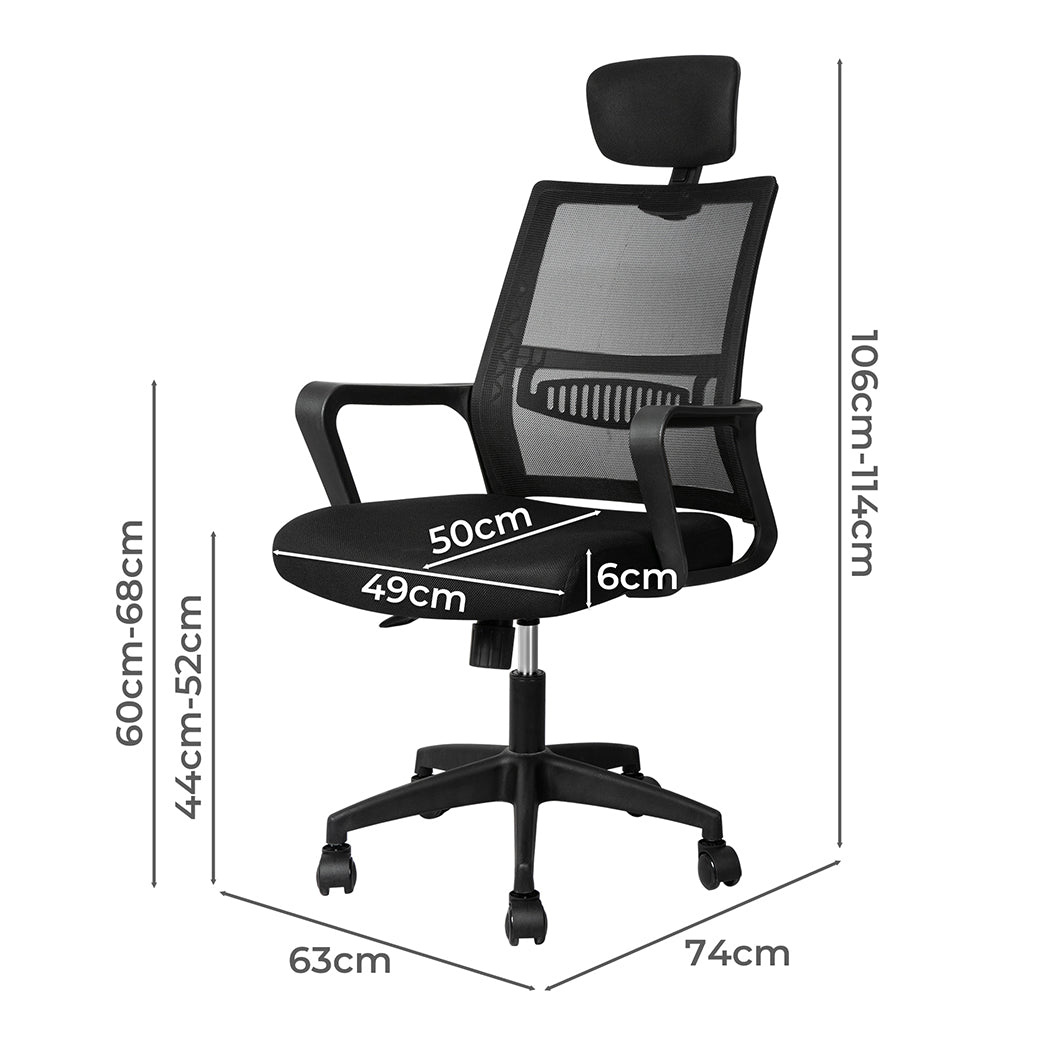 Levede Office Chair Mesh Gaming Executive-1954802891671867394