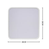 EMITTO 3-Colour Ultra-Thin 5CM LED Ceiling 36W White - Front View