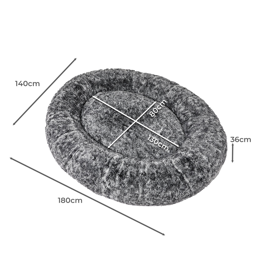 PaWz Replacement Pet Bed Cover Zipper Charcoal Cover-2018816750623264770