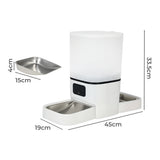 PaWz 6L Automatic Pet Feeder 2 Bowl Food Dispenser-2006733419819700226
