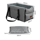 Pawz Pet Dog Car Center Console Seat - Front View
