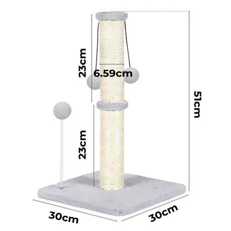 Pawz Cat Scratcher Tower Scratching Post-2006732788501450754