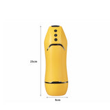 Urway Masturbator Vibrator Masturbation Yellow - Front View