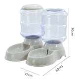 Pawz Automatic Pet Feeder Water Dispenser Set 3.5L - Front View