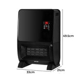 Spector Heater Humidifier 2 In 1 Portable - Front View