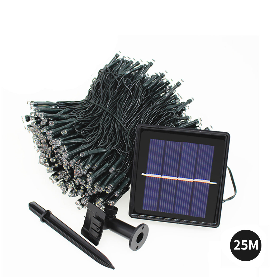 25M 200LED String Solar Powered Fairy-2006733123928330242