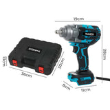Traderight Cordless Impact Wrench 900N.m 4.0Ah Battery - Front View