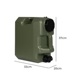 Mountview Water Container Jerry Can 18 Ltr - Front View